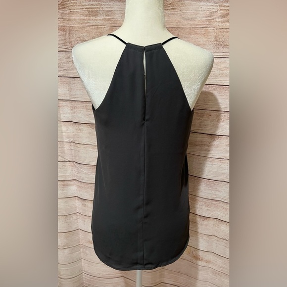 Express Barcelona Reversible Cami S Black Gray V-Neck Racerback Tank Top - Picture 6 of 8